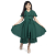 Girl&rsquo;s Georgette Asymmetric Calf Length Dress