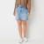  Womens High Rise Denim Skirt