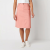 Women Stretch Fabric Midi Denim Skirt