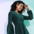 Tokyo Talkies Women Teal/Black Printed A-Line Dress