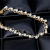18k Gold Plated Pearl Necklace Earrings Bracelet Jewellery Set for Women